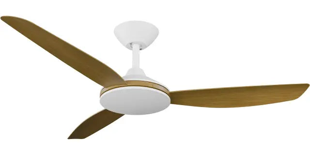 Condor 48" Kit - White No Light (COP-345M-WH) Plus Teak Blades (COP-348B-TE) - Two Boxes