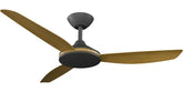 Condor 48" Kit - Black No Light (COP-345M-BK) Plus Teak Blades (COP-348B-TE) - Two Boxes