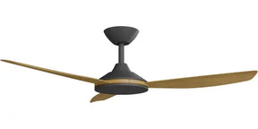 Condor 48" Kit - Black No Light (COP-345M-BK) Plus Teak Blades (COP-348B-TE) - Two Boxes