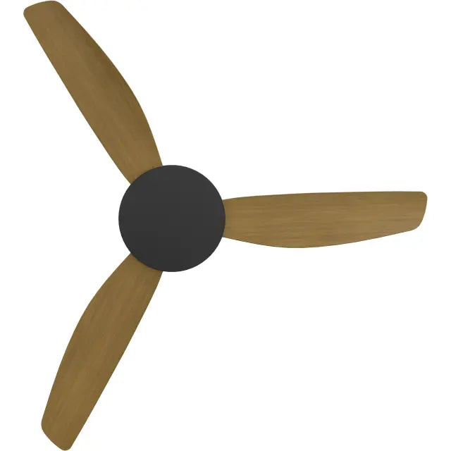Condor 48" Kit - Black No Light (COP-345M-BK) Plus Teak Blades (COP-348B-TE) - Two Boxes