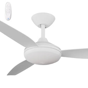 Condor 48" Kit - White with Light (COP-345M-WH-L) Plus White Blades (COP-348B-WH) - Two Boxes