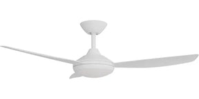 Condor 48" Kit - White with Light (COP-345M-WH-L) Plus White Blades (COP-348B-WH) - Two Boxes