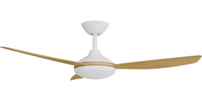 Condor 48" Kit - White with Light (COP-345M-WH-L) Plus Bamboo Blades (COP-348B-BA) - Two Boxes