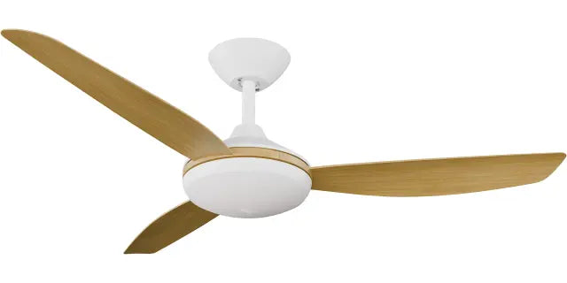 Condor 48" Kit - White with Light (COP-345M-WH-L) Plus Bamboo Blades (COP-348B-BA) - Two Boxes