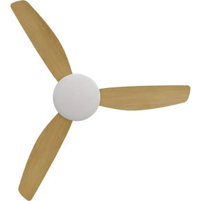Condor 48" Kit - White with Light (COP-345M-WH-L) Plus Bamboo Blades (COP-348B-BA) - Two Boxes