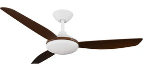 Condor 52" Kit - White with Light (COP-345M-WH-L) Plus Koa Blades (COP-352B-KO) - Two Boxes
