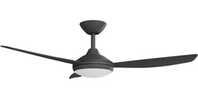 Condor 52" Kit - Black with Light (COP-345M-BK-L) Plus Black Blades (COP-352B-BK) - Two Boxes