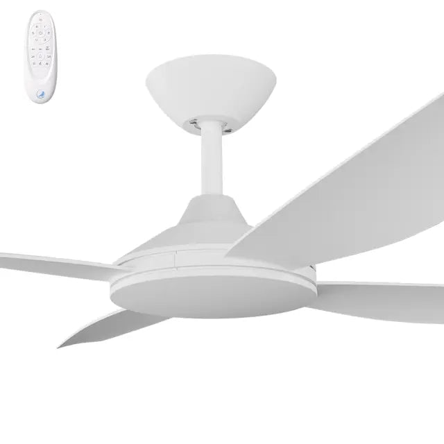 Vanga 48" Kit - White No Light (VAP-445M-WH) Plus White Blades (VAP-448B-WH) - Two Boxes