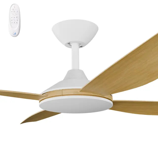 Vanga 56" Kit - White No Light (VAP-445M-WH) Plus Bamboo Blades (VAP-456B-BA) - Two Boxes