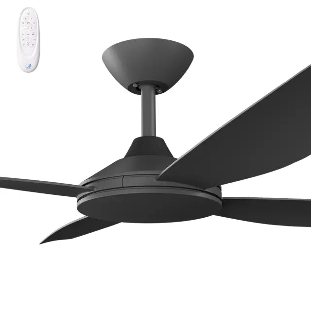 Vanga 56" Kit - Black No Light (VAP-445M-BK) Plus Black Blades (VAP-456B-BK) - Two Boxes