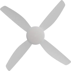 Vanga 48" Kit - White with Light (VAP-445M-WH-L) Plus White Blades (VAP-448B-WH) - Two Boxes