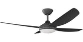 Vanga 48" Kit - Black with Light (VAP-445M-BK-L) Plus Black Blades (VAP-448B-BK) - Two Boxes