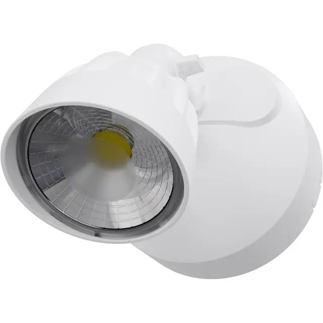 Nighthawk 1 Light Exterior Spotlight 15W TRI Colour Non-dimmable White IP65