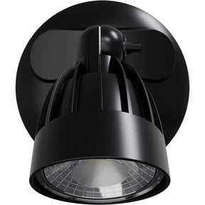 Nighthawk 1 Light Exterior Spotlight 15W TRI Colour Non-dimmable Black IP65