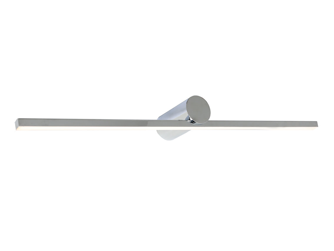 Roka 16w Led Vanity Light Chrome - wall light - Lux Lighting
