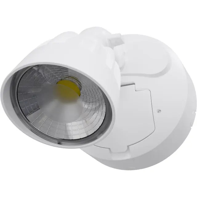Nighthawk 1 Light Exterior Spotlight with Sensor 15W TRI Colour Non-dimmable White IP65