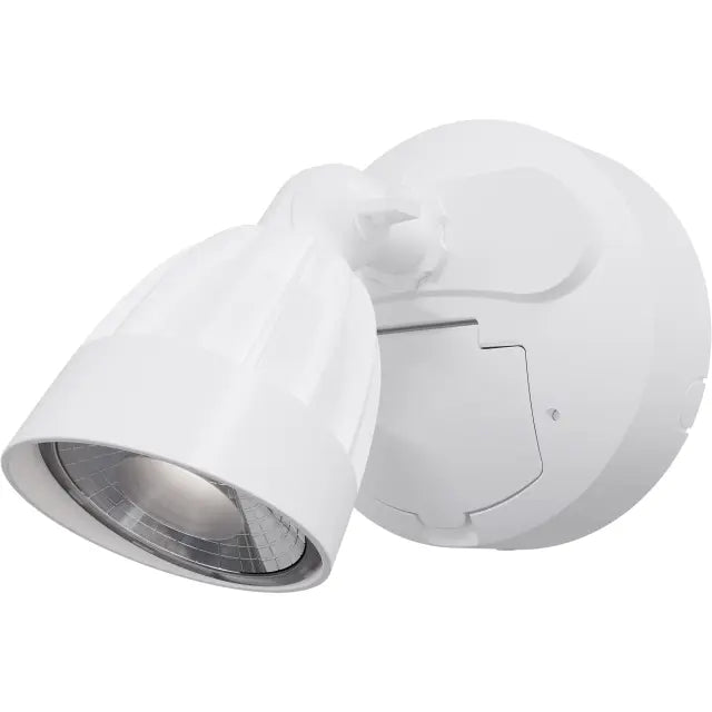 Nighthawk 1 Light Exterior Spotlight with Sensor 15W TRI Colour Non-dimmable White IP65