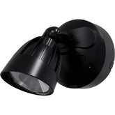 Nighthawk 1 Light Exterior Spotlight with Sensor 15W TRI Colour Non-dimmable Black IP65