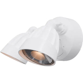 Nighthawk 2 Light Exterior Spotlight with Sensor 30W TRI Colour Non-dimmable Black IP65