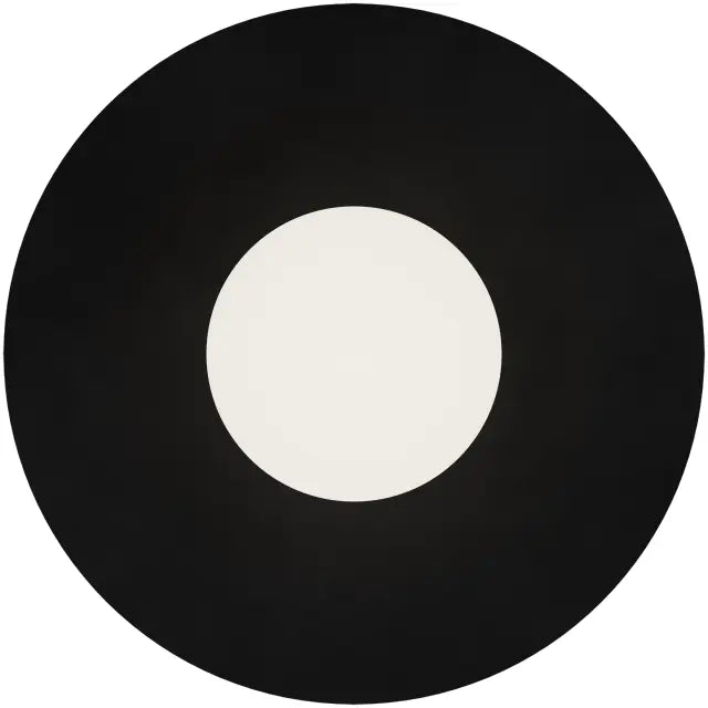 Crest Orb Diam120 Wall Light G9 Black with Opal IP44