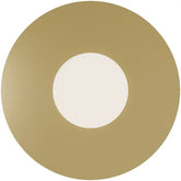 Crest Orb Diam120 Wall Light G9 Brass with Opal IP44