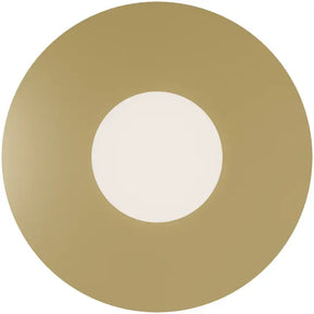 Crest Orb Diam120 Wall Light G9 Brass with Opal IP44
