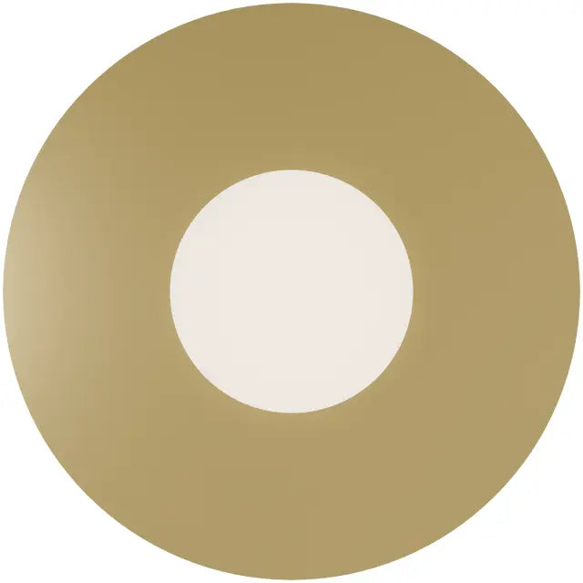Crest Orb Diam120 Wall Light G9 Brass with Opal IP44