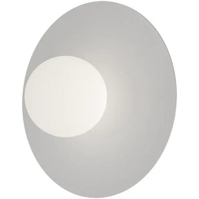 Crest Orb Diam120 Wall Light G9 White with Opal IP44