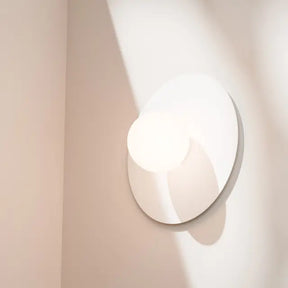 Crest Orb Diam120 Wall Light G9 White with Opal IP44