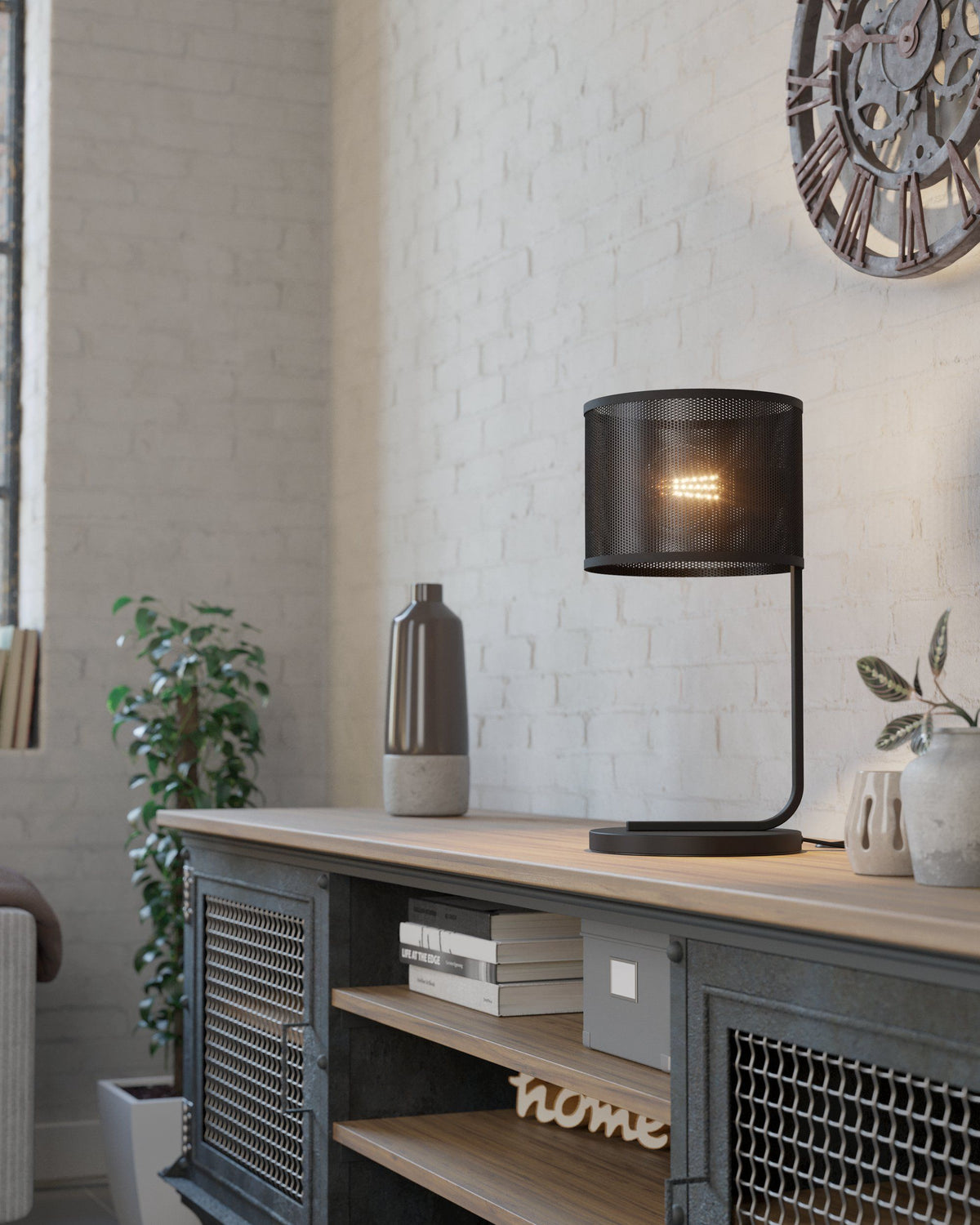 MANBY T/L 1X40W E27 BLK