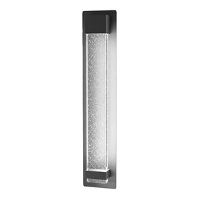 Calibo Coot Large Rectangular Bubble Glass Weatherproof LED Exterior Wall Light