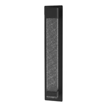 Calibo Coot Large Rectangular Bubble Glass Weatherproof LED Exterior Wall Light