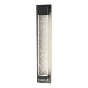 Calibo Coot Large Rectangular Bubble Glass Weatherproof LED Exterior Wall Light