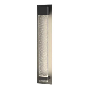 Calibo Coot Large Rectangular Bubble Glass Weatherproof LED Exterior Wall Light