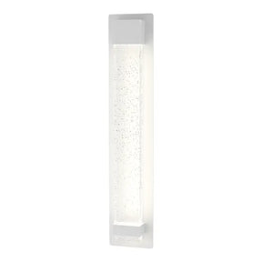 Calibo Coot Large Rectangular Bubble Glass Weatherproof LED Exterior Wall Light