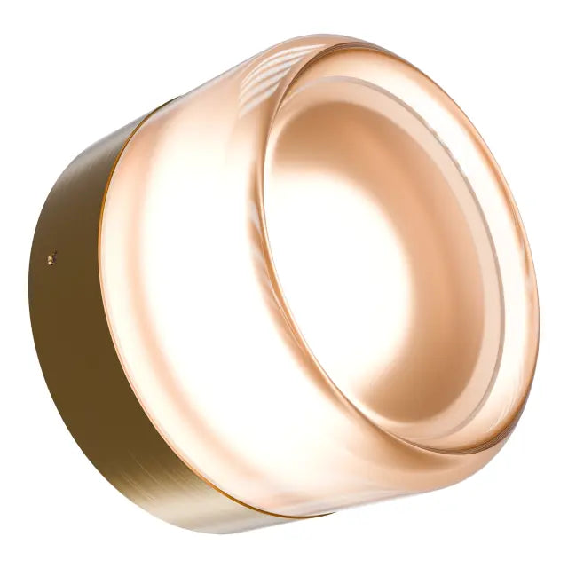 Calibo Gull Round Frosted Acrylic 3CCT LED Exterior Wall Light