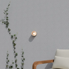 Calibo Gull Round Frosted Acrylic 3CCT LED Exterior Wall Light