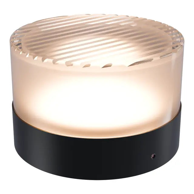 Calibo Gull Round Ribbed Acrylic 3CCT LED Exterior Wall Light
