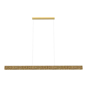 Calibo Couas Textured Honeycomb 3CCT LED Linear Pendant - 2000mm