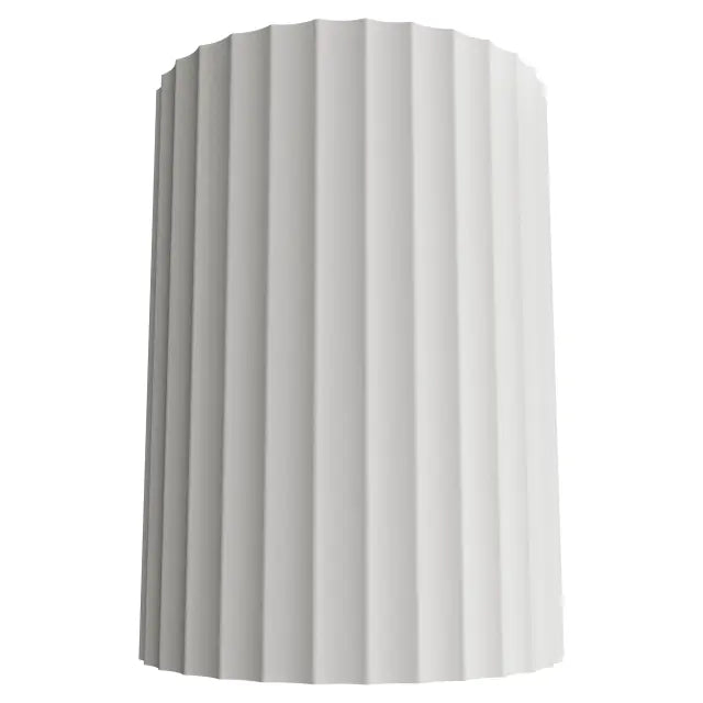 Munia Gypsum 220mm 2*GU10 Wall Light White Paintable surface IP20