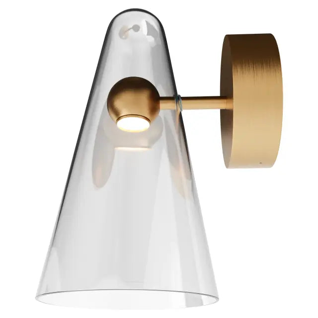 Calibo Skua Artisan Glass Tricolour LED Wall Light