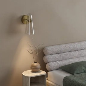 Calibo Skua Artisan Glass Tricolour LED Wall Light