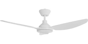 Sora DC 48" (1220mm) White No Light - All ABS, Quick Connect Blade System Wall Controller & Remote Included