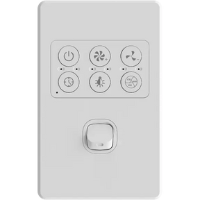 Sora DC 48" (1220mm) White No Light - All ABS, Quick Connect Blade System Wall Controller & Remote Included