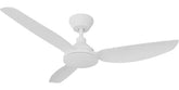Sora DC 48" (1220mm) White No Light - All ABS, Quick Connect Blade System Wall Controller & Remote Included