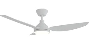 Sora DC 48" (1220mm) White 18W LED - All ABS, Quick Connect Blade System Wall Controller & Remote Included