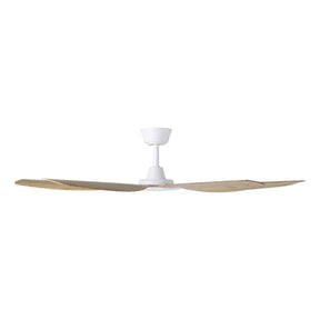 MIAMI 60 DC FAN WHT/BLACKBUTT