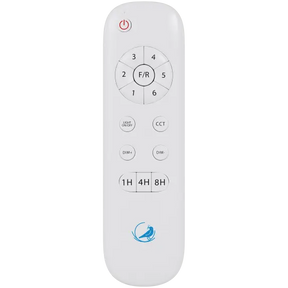 Breeze Silent DC PRO 48" White All ABS No Light with Remote Control - Quick Connect