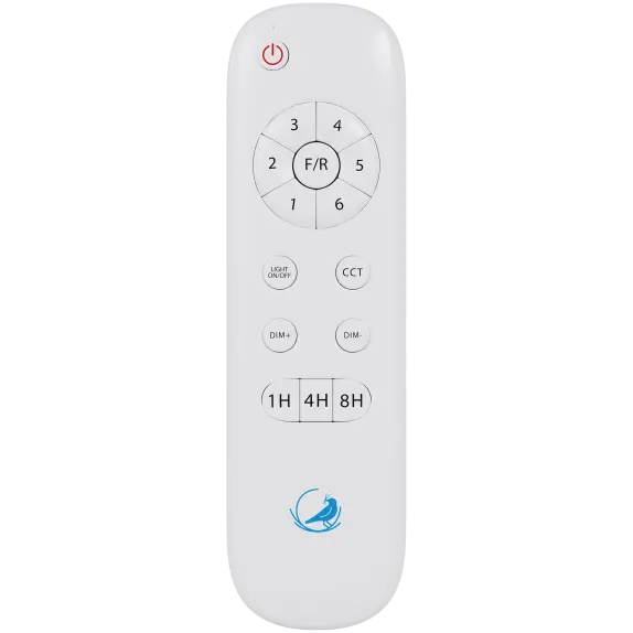Breeze Silent DC PRO 48" White All ABS No Light with Remote Control - Quick Connect