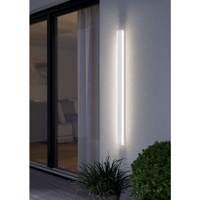 NEVIANO EXT W/L 22W LED TRI-COL WHT 968MM